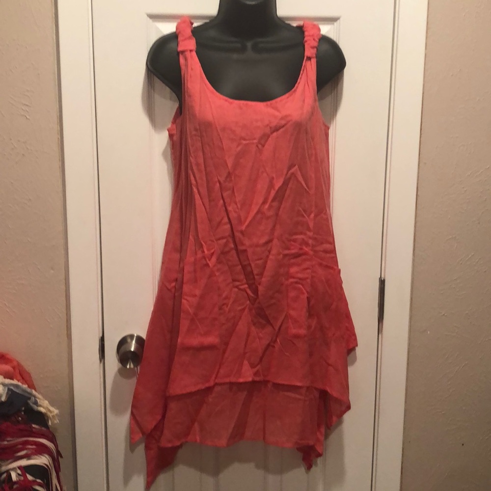 Coral tunic/dress